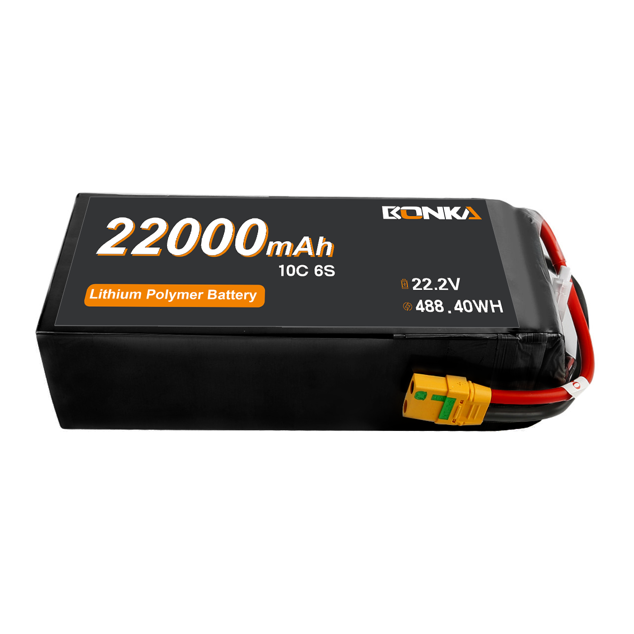 BONKA 22000mAh 10C 6S Semi Solid Li-Ion Battery