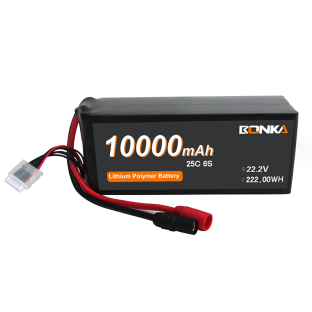 BONKA 10000mAh 25C 6S UAV Battery