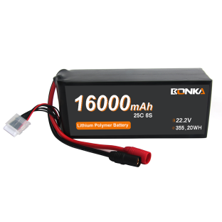 BONKA 16000mAh 25C 6S UAV Battery