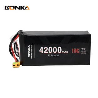 BONKA 400Wh/KG Energy Density 42000mAh 10C 6S 23.1V Semi Solid Battery